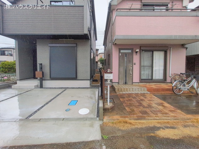 千葉県柏市宿連寺の新築戸建て完成写真 2026年2月24日撮影