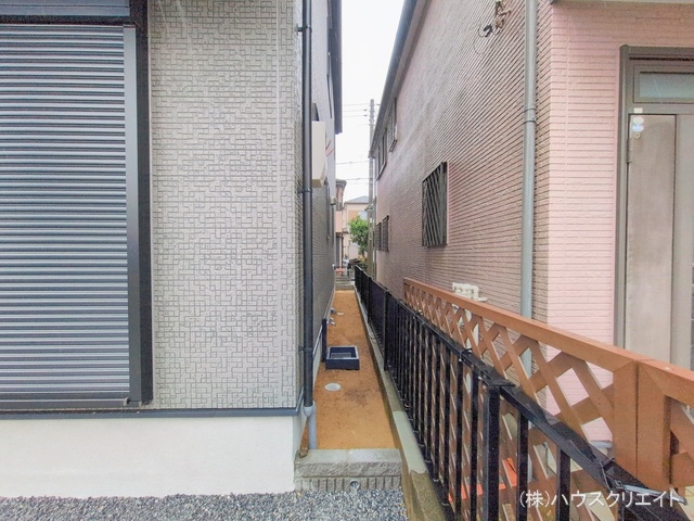 千葉県柏市宿連寺の新築戸建て完成写真 2026年2月24日撮影