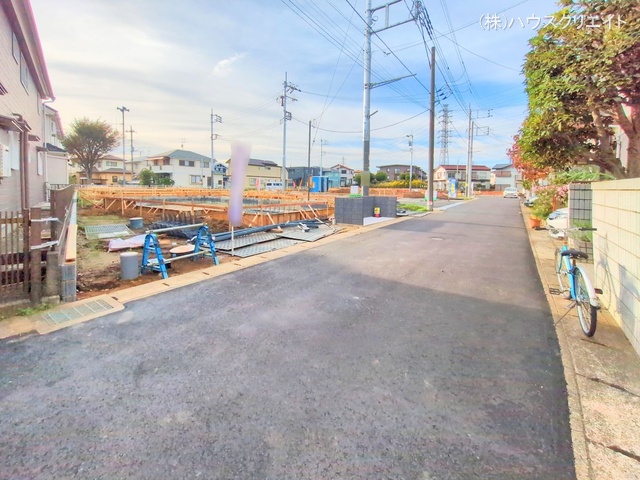 千葉県松戸市栗ケ沢の新築戸建て基礎写真 2025年10月28日撮影