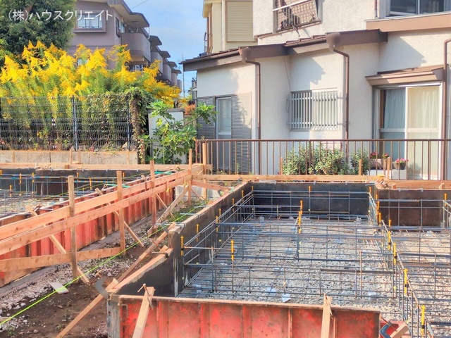 千葉県松戸市栗ケ沢の新築戸建て基礎写真 2025年10月28日撮影