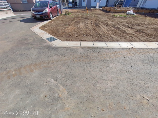 千葉県松戸市栗ケ沢の新築戸建て外構写真 2026年1月13日撮影