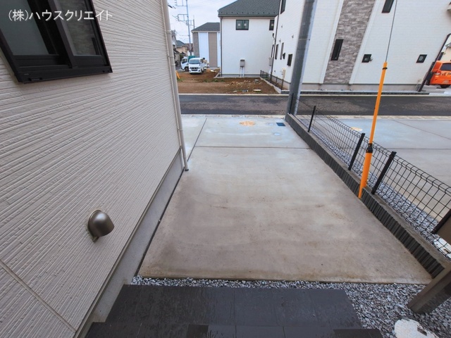 千葉県松戸市栗ケ沢の新築戸建て完成写真 2026年3月18日撮影