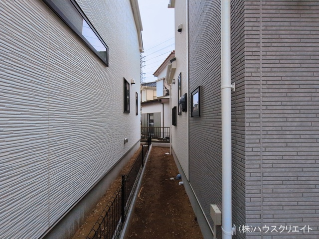千葉県松戸市栗ケ沢の新築戸建て完成写真 2026年3月18日撮影