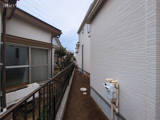 千葉県松戸市栗ケ沢の新築戸建て完成写真 2026年3月18日撮影