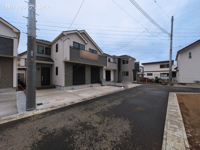 千葉県松戸市栗ケ沢の新築戸建て完成写真 2026年3月18日撮影