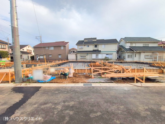 千葉県松戸市栗ケ沢の新築戸建て基礎写真 2025年10月28日撮影