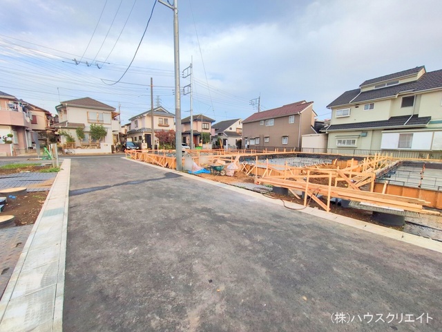 千葉県松戸市栗ケ沢の新築戸建て基礎写真 2025年10月28日撮影
