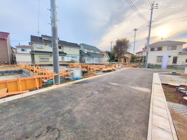 千葉県松戸市栗ケ沢の新築戸建て基礎写真 2025年10月28日撮影
