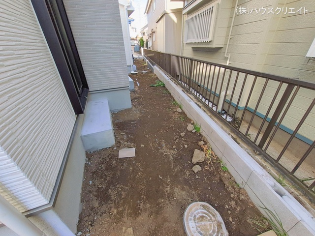 千葉県松戸市栗ケ沢の新築戸建て外構写真 2026年1月13日撮影