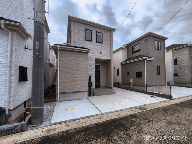 千葉県松戸市栗ケ沢の新築戸建て完成写真 2026年3月18日撮影