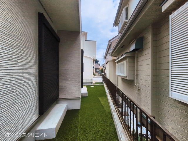 千葉県松戸市栗ケ沢の新築戸建て完成写真 2026年3月18日撮影