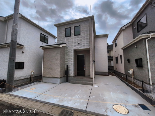 千葉県松戸市栗ケ沢の新築戸建て完成写真 2026年3月18日撮影
