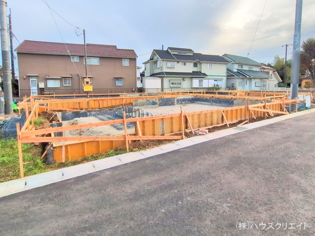 千葉県松戸市栗ケ沢の新築戸建て基礎写真 2025年10月28日撮影