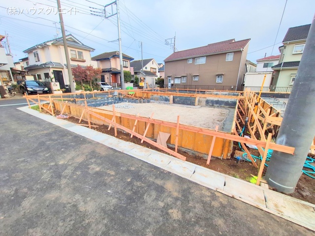 千葉県松戸市栗ケ沢の新築戸建て基礎写真 2025年10月28日撮影