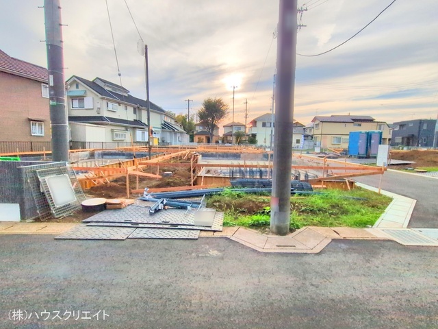 千葉県松戸市栗ケ沢の新築戸建て基礎写真 2025年10月28日撮影