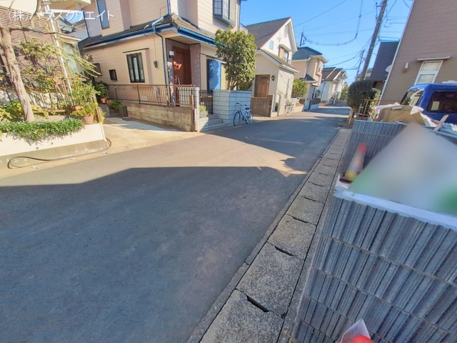 千葉県松戸市栗ケ沢の新築戸建て外構写真 2026年1月13日撮影