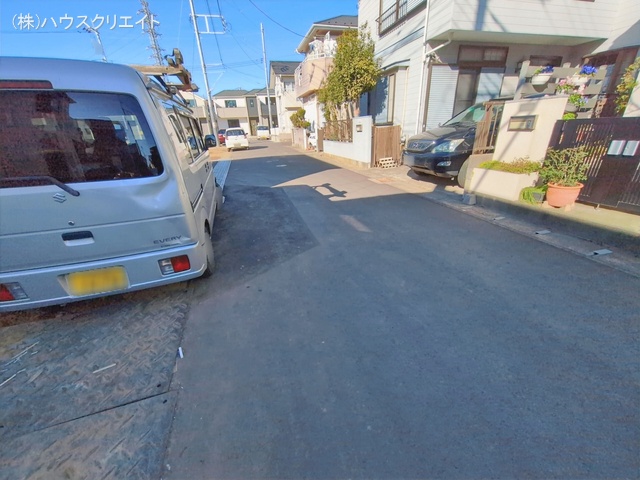 千葉県松戸市栗ケ沢の新築戸建て外構写真 2026年1月13日撮影