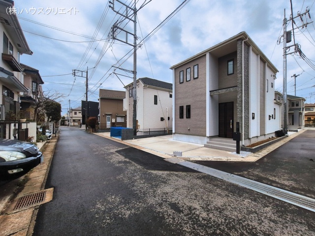 千葉県松戸市栗ケ沢の新築戸建て完成写真 2026年3月18日撮影
