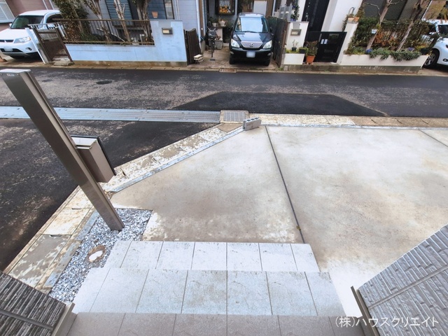 千葉県松戸市栗ケ沢の新築戸建て完成写真 2026年3月18日撮影