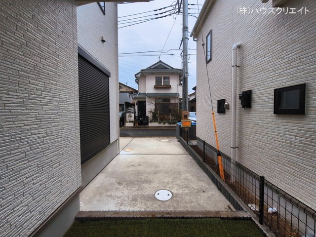 千葉県松戸市栗ケ沢の新築戸建て完成写真 2026年3月18日撮影