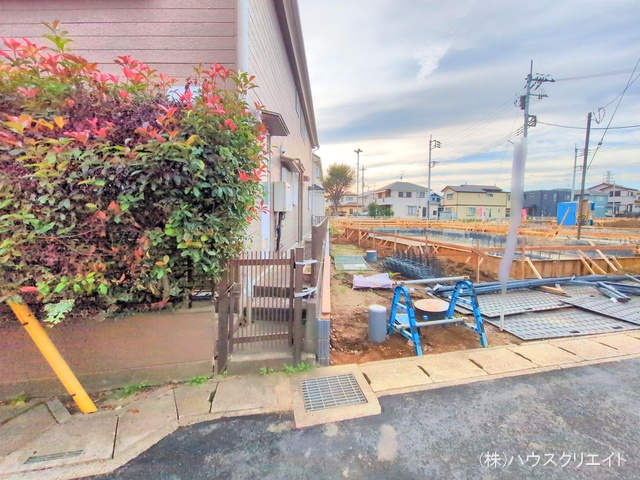 千葉県松戸市栗ケ沢の新築戸建て基礎写真 2025年10月28日撮影