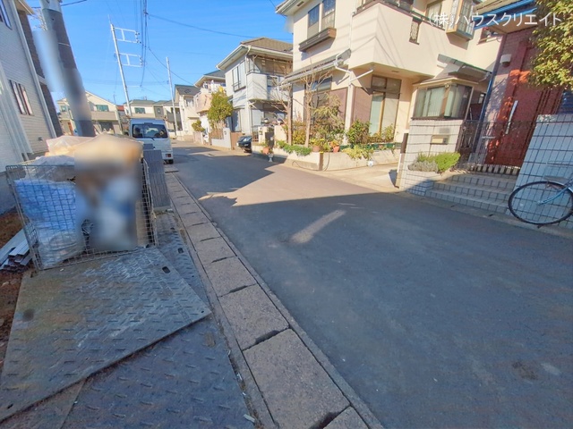 千葉県松戸市栗ケ沢の新築戸建て外構写真 2026年1月13日撮影