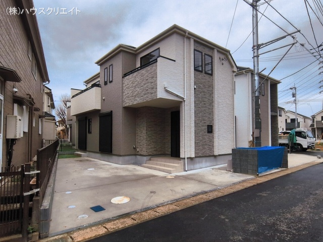 千葉県松戸市栗ケ沢の新築戸建て完成写真 2026年3月18日撮影