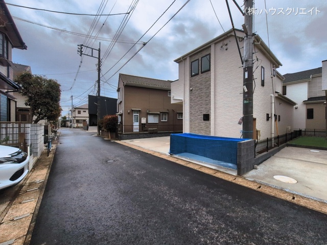 千葉県松戸市栗ケ沢の新築戸建て完成写真 2026年3月18日撮影