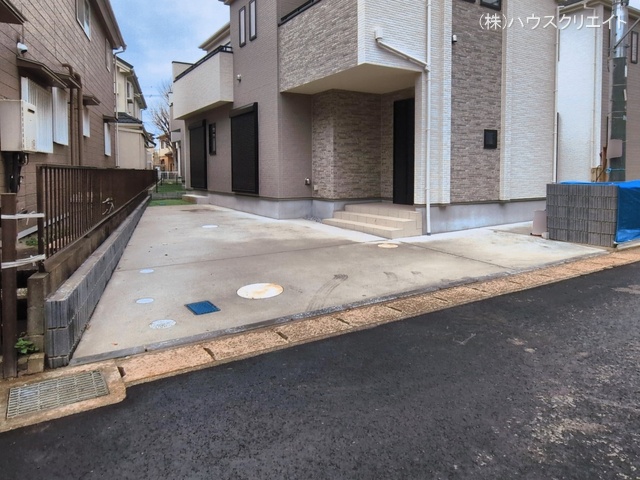 千葉県松戸市栗ケ沢の新築戸建て完成写真 2026年3月18日撮影