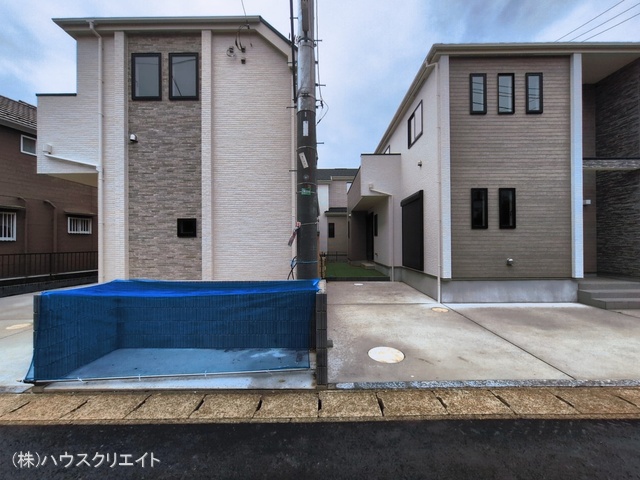 千葉県松戸市栗ケ沢の新築戸建て完成写真 2026年3月18日撮影