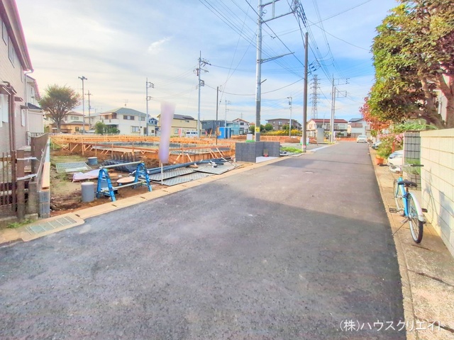 千葉県松戸市栗ケ沢の新築戸建て基礎写真 2025年10月28日撮影