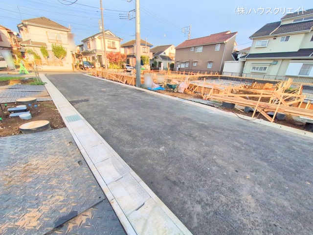 千葉県松戸市栗ケ沢の新築戸建て基礎写真 2025年10月28日撮影