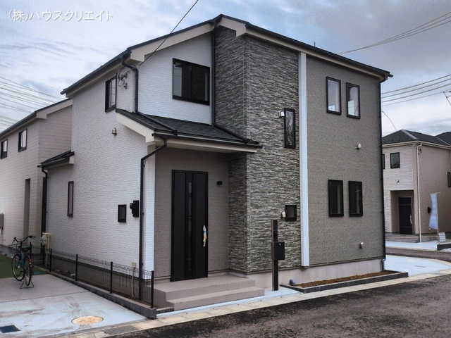 千葉県松戸市栗ケ沢の新築戸建て完成写真 2026年3月18日撮影