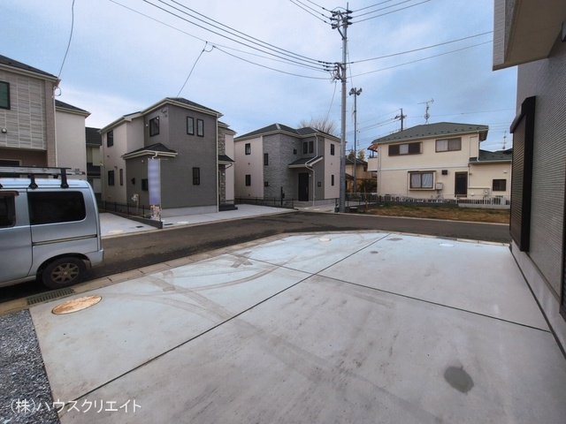 千葉県松戸市栗ケ沢の新築戸建て完成写真 2026年3月18日撮影