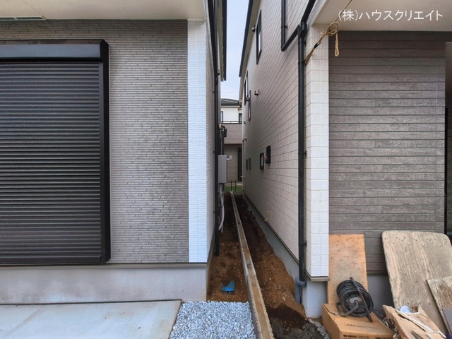 千葉県松戸市栗ケ沢の新築戸建て完成写真 2026年3月18日撮影
