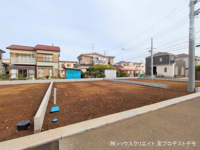 千葉県流山市こうのす台の新築戸建て更地・土地写真 2025年11月4日撮影
