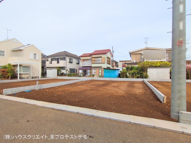 千葉県流山市こうのす台の新築戸建て更地・土地写真 2025年11月4日撮影