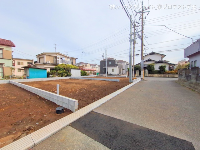 千葉県流山市こうのす台の新築戸建て更地・土地写真 2025年11月4日撮影