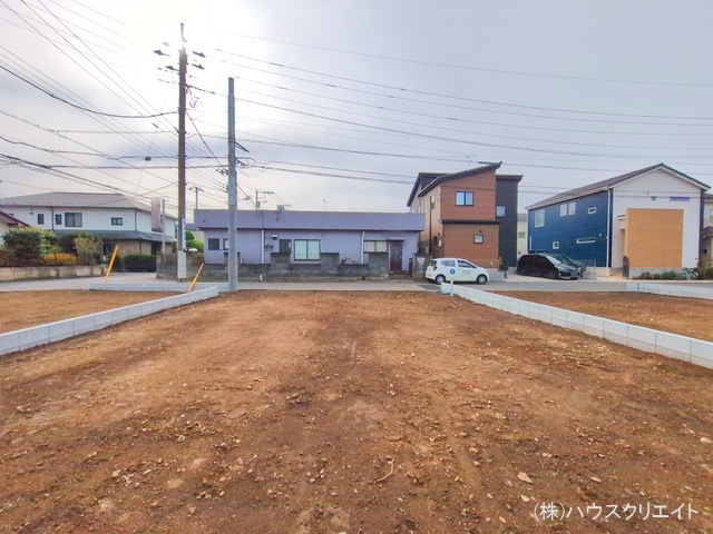 千葉県流山市こうのす台の新築戸建て更地・土地写真 2025年11月4日撮影