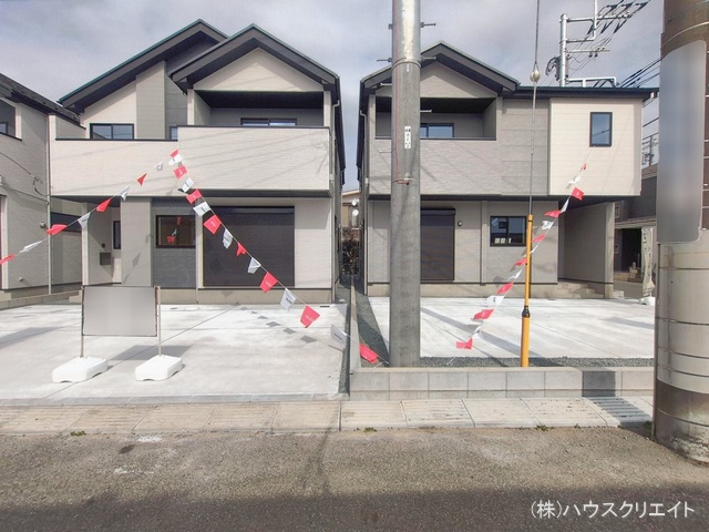 千葉県流山市こうのす台の新築戸建て完成写真 2026年2月23日撮影