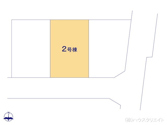 千葉県流山市こうのす台の新築戸建て全体区画図 ※図面と異なる場合は現況を優先