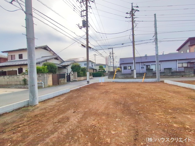千葉県流山市こうのす台の新築戸建て更地・土地写真 2025年11月4日撮影