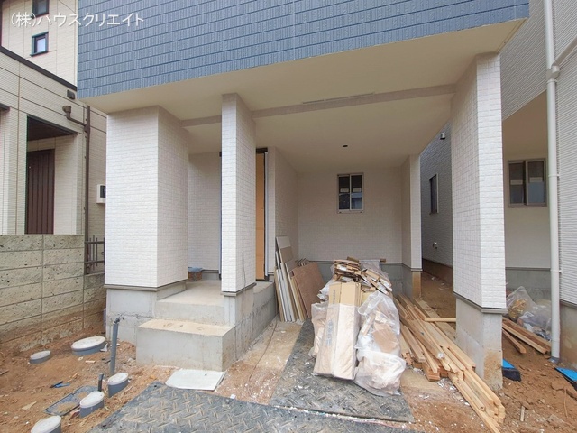 千葉県船橋市夏見２丁目の新築戸建て外構写真 2026年1月27日撮影