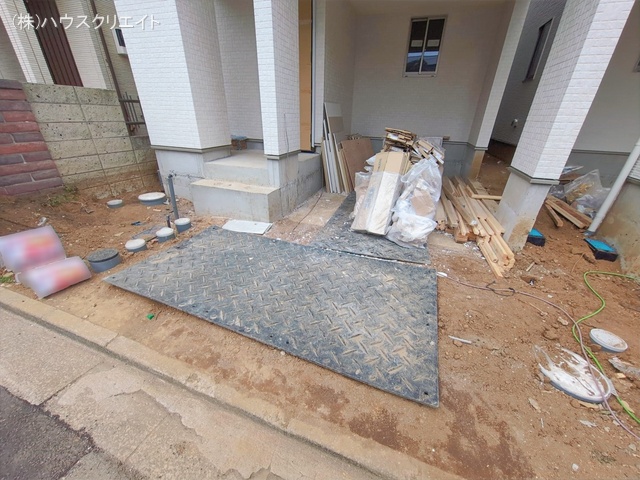 千葉県船橋市夏見２丁目の新築戸建て外構写真 2026年1月27日撮影