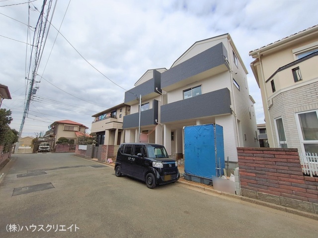 千葉県船橋市夏見２丁目の新築戸建て外構写真 2026年1月27日撮影