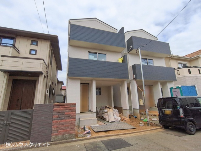 千葉県船橋市夏見２丁目の新築戸建て外構写真 2026年1月27日撮影