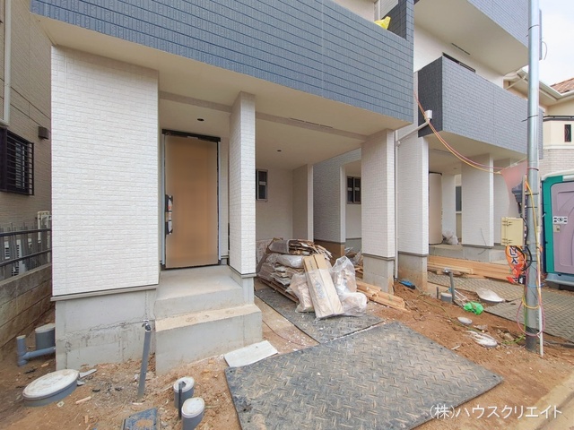 千葉県船橋市夏見２丁目の新築戸建て外構写真 2026年1月27日撮影