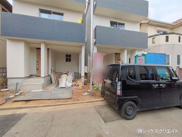 千葉県船橋市夏見２丁目の新築戸建て外構写真 2026年1月27日撮影