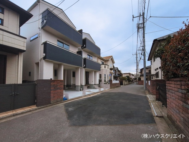 千葉県船橋市夏見２丁目の新築戸建て完成写真 2026年3月16日撮影