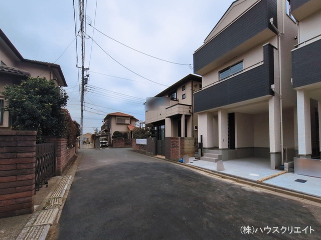 千葉県船橋市夏見２丁目の新築戸建て完成写真 2026年3月16日撮影